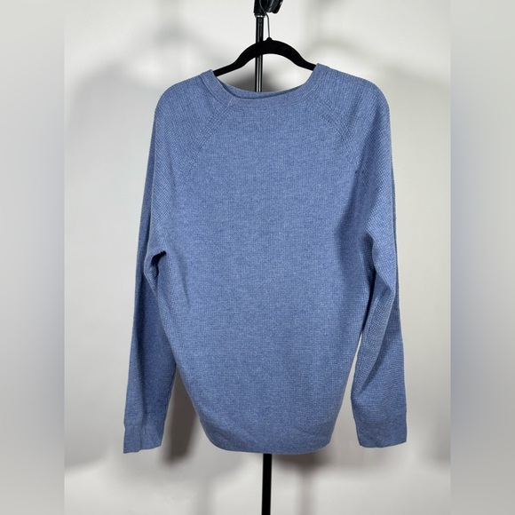 NWOT JCrew Cashmere waffle sweater - Picture 3 of 5